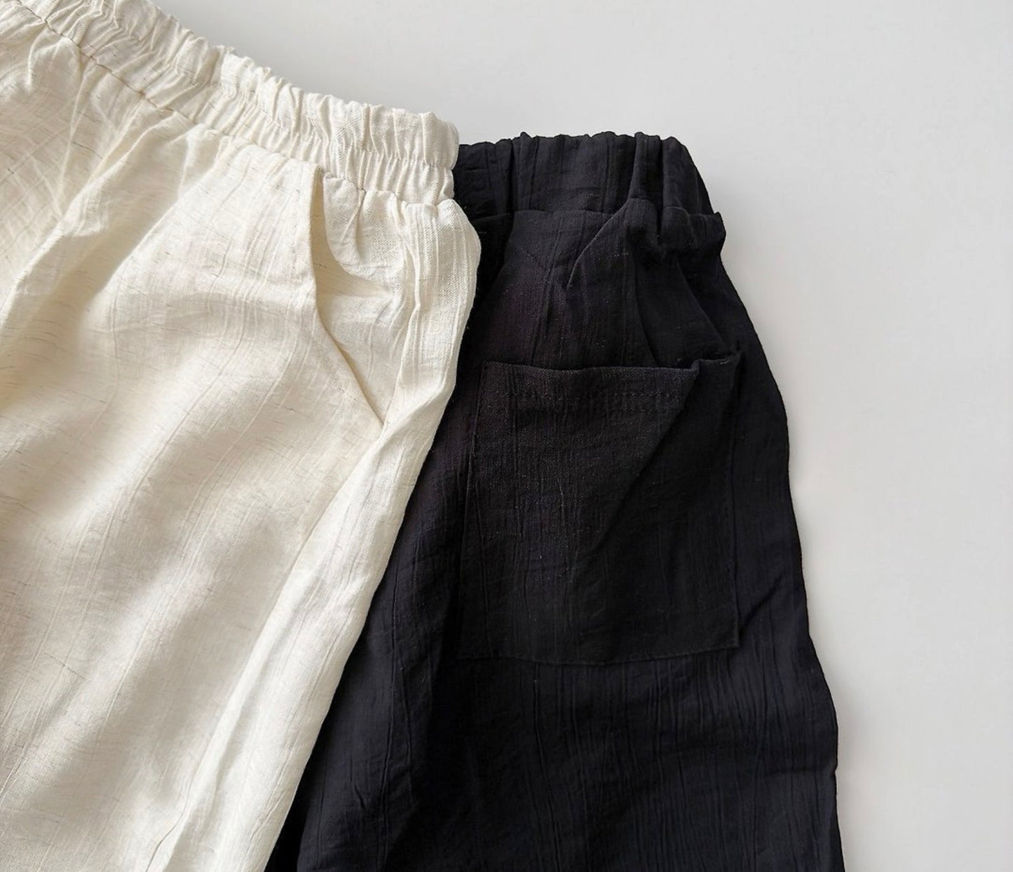 Linen Crinkle Pants